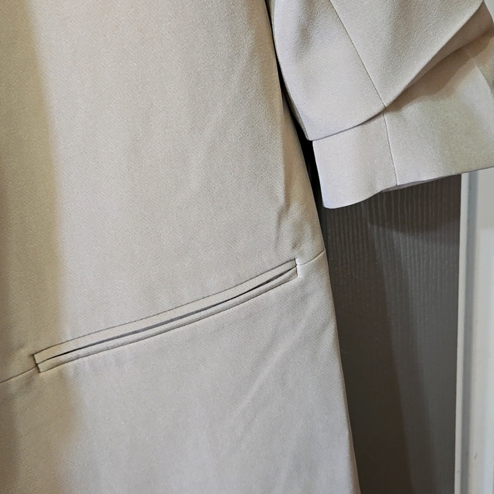 Beige Women's Blazer - Picture 4 of 6